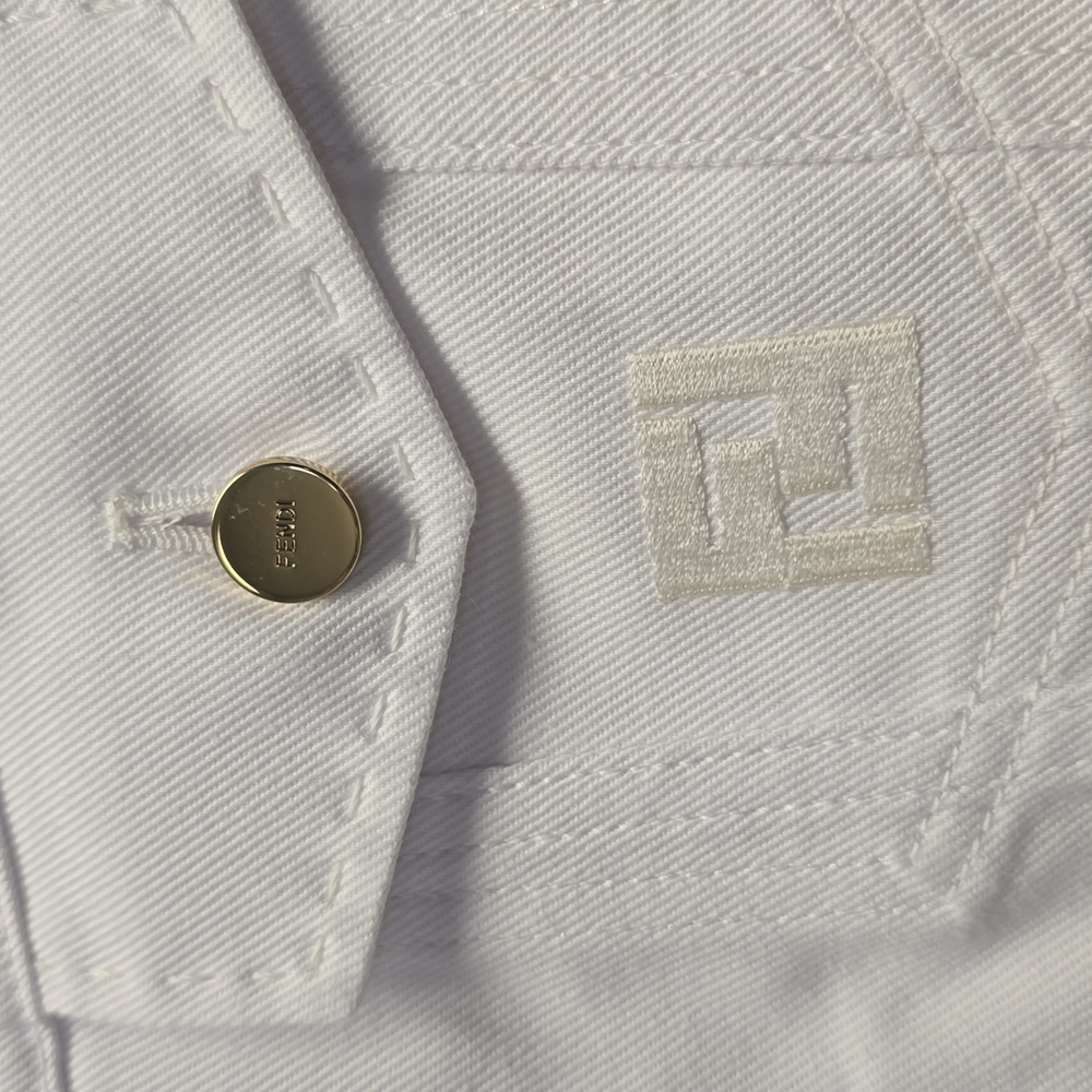 Fendi Denim Vest - Picture 3 of 6
